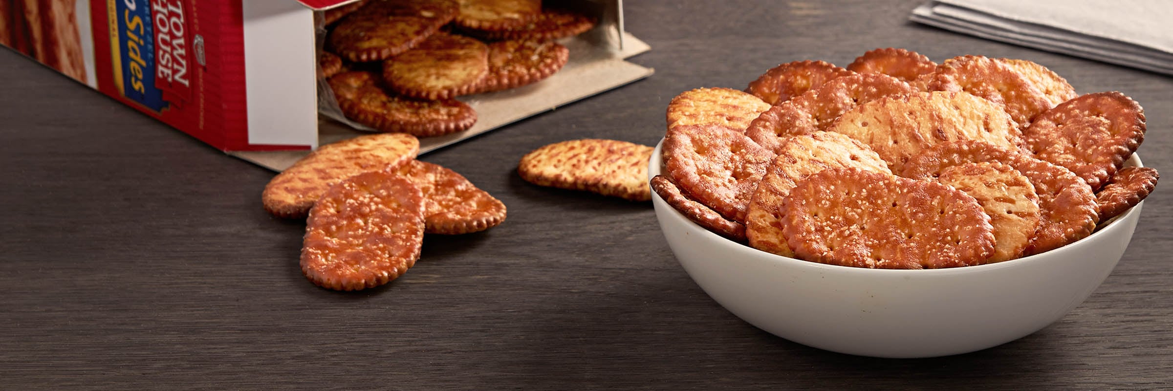 Town House Flipsides Crackers closeup