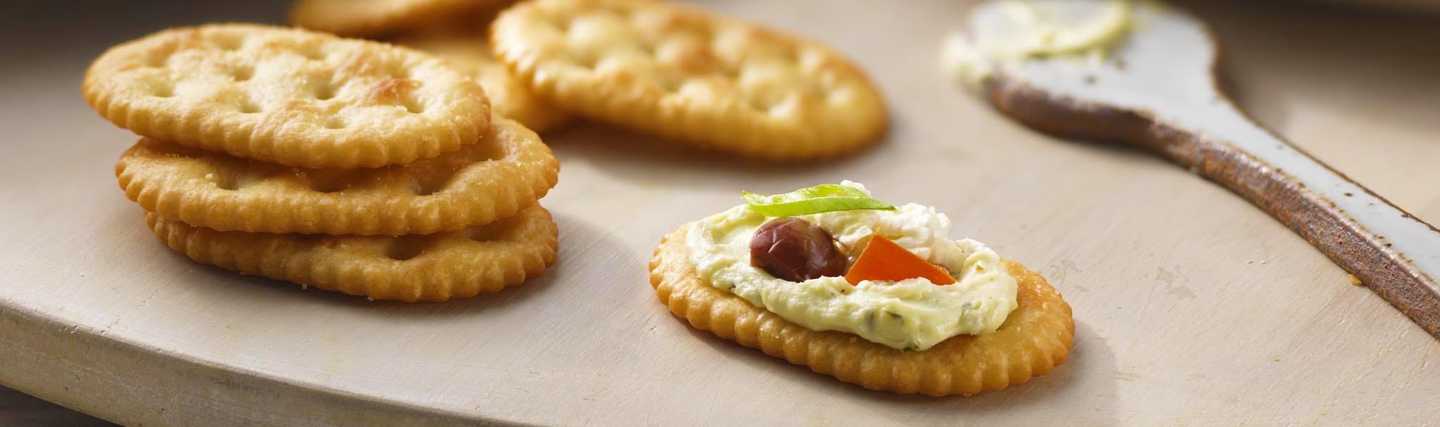 Town House Flipsides Crackers closeup
